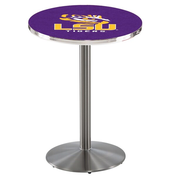 42" Stainless Steel Louisiana State Pub Table